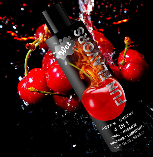 Wet Fun Sabors Popp'n Cherry Warming 89ml